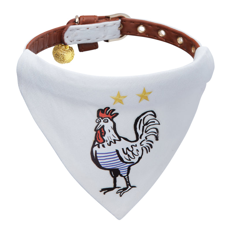 Tiny dog collar - " France World Cup"-Petsochic