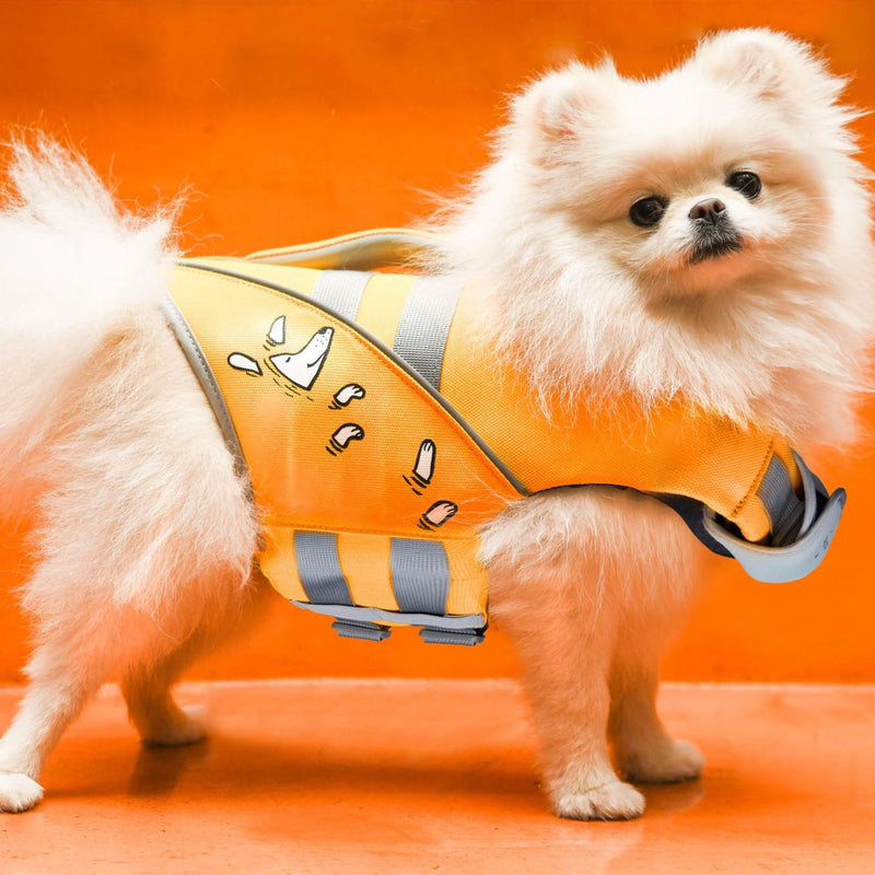 Gilet de sauvetage pour chiens "Lifeguard" - Yellow-Petsochic